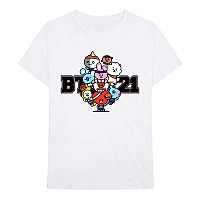 BT21 t-shirt, Dream Team White, men´s
