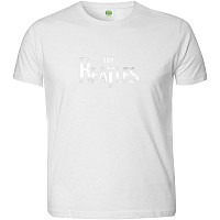 The Beatles t-shirt, Drop T Logo Hi-Build White, men´s