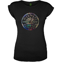 The Beatles t-shirt, SGT Pepper Drum With Foiled Appl., ladies