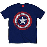 Captain America t-shirt, Distress Shield, men´s