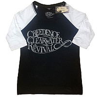 Creedence Clearwater Revival t-shirt, Vintage Logo Girly Raglan, ladies