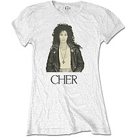 Cher t-shirt, Leather Jacket, ladies