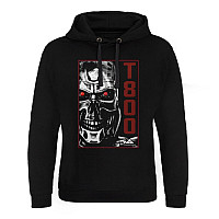Terminator mikina, T-800 Machine Epic Hoodie Black, men´s
