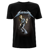 Metallica t-shirt, Cliff Burton Squindo Stack Black, men´s