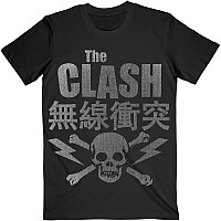 The Clash t-shirt, Skull & Crossbones Black, men´s