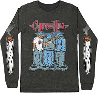Cypress Hill t-shirt long rukáv, Blunted Sleeve Print Black, men´s