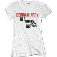 Debbie Harry t-shirt, Def, Dumb & Blonde White Girly, ladies