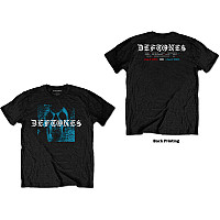 Deftones t-shirt, Static Skull BP Black, men´s