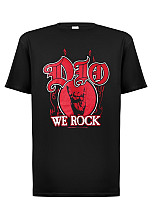 DIO t-shirt, We Rock Black, men´s
