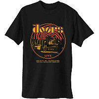 The Doors t-shirt, 68 Retro Circle Black, men´s