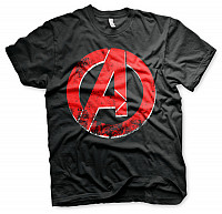 Marvel Comics t-shirt, Distressed A Logo, men´s