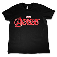Marvel Comics t-shirt, The Avengers Distressed Logo, kids