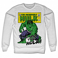 The Hulk mikina, I Am The Hulk Sweatshirt White, men´s