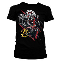 Marvel Comics t-shirt, Avengers Heroes Girly, ladies