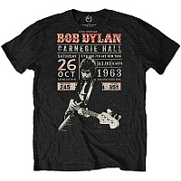 Bob Dylan t-shirt, Carnegie Hall ´63 Eco-Tee Black, men´s