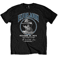 Elton John t-shirt, Live In Concert Eco-Tee Black, men´s