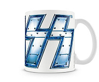 KISS ceramics mug 250ml, Logo Blue