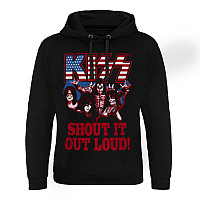 KISS mikina, Shout It Out Loud Epic Black, men´s