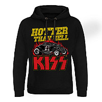 KISS mikina, Hotter Than Hell Epic Hoodie Black, men´s