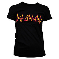 Def Leppard t-shirt, Distressed Logo, ladies