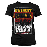 KISS t-shirt, Detroit Rock City Black, ladies