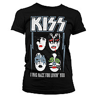 KISS t-shirt, I Was Made For Lovin You Girly, ladies