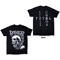 The Exploited t-shirt, Mohican Skull BP Black, men´s