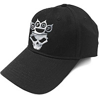 Five Finger Death Punch snapback, Sonic Silver Metallic Applique Logo, unisex