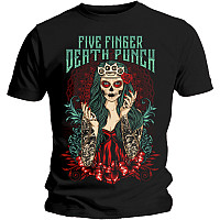 Five Finger Death Punch t-shirt, Lady Muerta, men´s