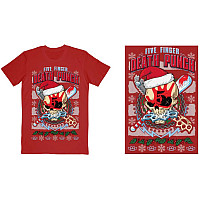 Five Finger Death Punch t-shirt, Zombie Kill Xmas Red, men´s