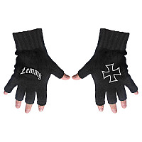 Motorhead fingerless gloves, Lemmy Logo & Iron Cross