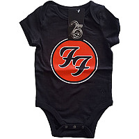 Foo Fighters baby body t-shirt, FF Logo Black, kids