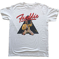 Queen t-shirt, Freddie Mercury Triangle White, men´s