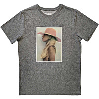 Lady Gaga t-shirt, Pink Hat Grey, men´s