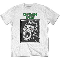 Green Day t-shirt, Scream White, men´s