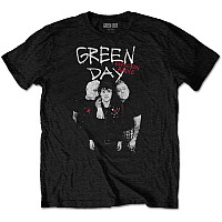 Green Day t-shirt, Red Hot Black, men´s