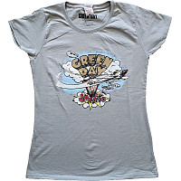 Green Day t-shirt, Vintage Dookie Girly Grey, ladies