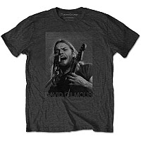 Pink Floyd t-shirt, David Gilmour On Microphone Grey, men´s