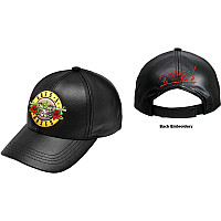 Guns N Roses snapback, Roses 'GnFnRs Faux Leather Black