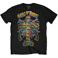 Guns N Roses t-shirt, Skull Cross 80s, men´s