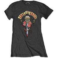Guns N Roses t-shirt, Dripping Dagger, ladies
