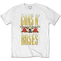 Guns N Roses t-shirt, Big Guns White, men´s