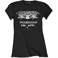 Guns N Roses t-shirt, Troubadour Flyer Girly, ladies