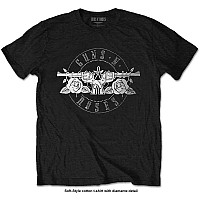 Guns N Roses t-shirt, Circle Logo Diamante, men´s