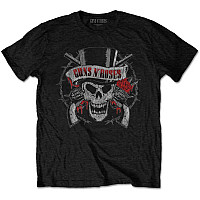 Guns N Roses t-shirt, Distressed Skull, men´s