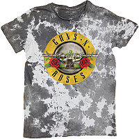 Guns N Roses t-shirt, Classic Logo Dip-Dye White, men´s