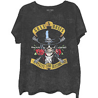 Guns N Roses t-shirt, Appetite Washed Dip-Dye Black, men´s