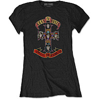 Guns N Roses t-shirt, Appetite For Destruction Girly Black, ladies