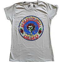 Grateful Dead t-shirt, Bertha Circle Vintage Wash Girly Grey, ladies