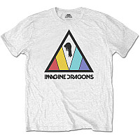 Imagine Dragons t-shirt, Triangle Logo White, men´s